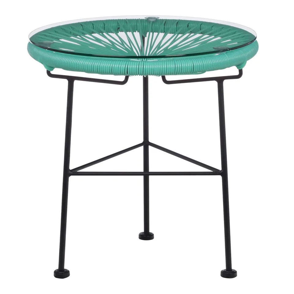 Sklum Acapulco tavolino rotondo verde giada Ø44 cm