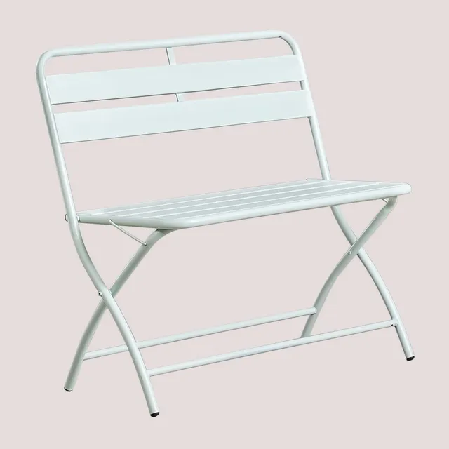 Sklum Janti panca giardino pieghevole acciaio 90 cm
