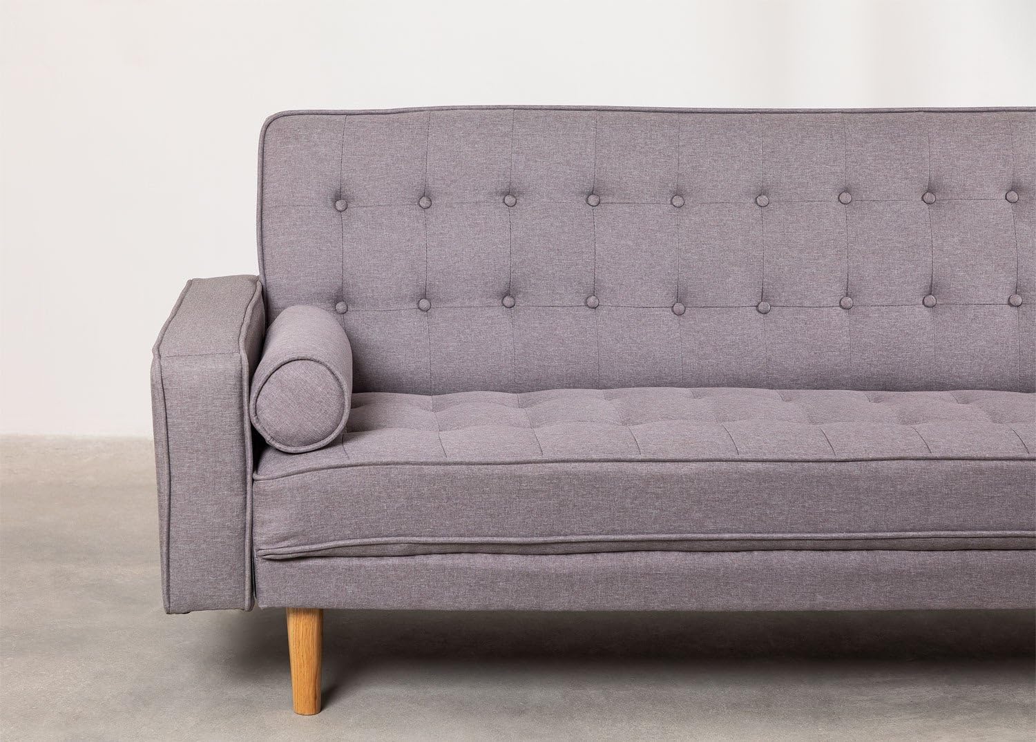 Sklum Brion divano letto 3 posti grigio reclinabile