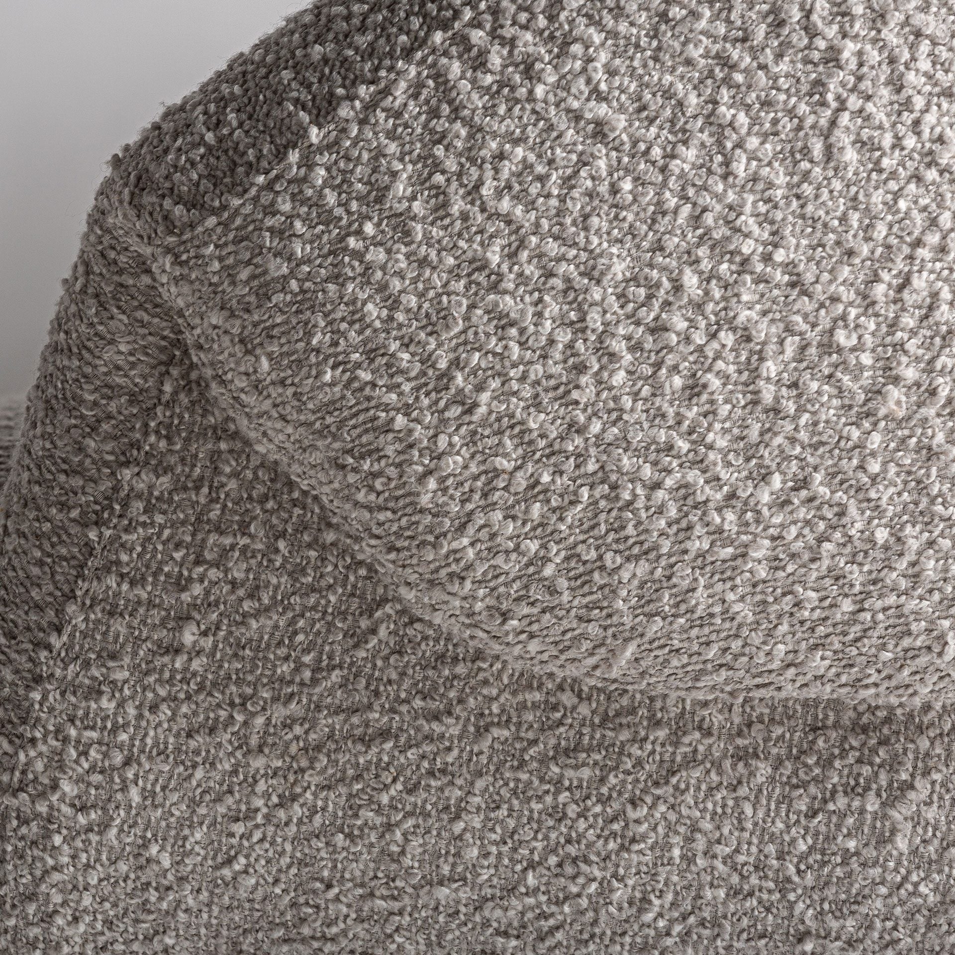 Bambua Jacquard divano in bouclé con gambe in olmo