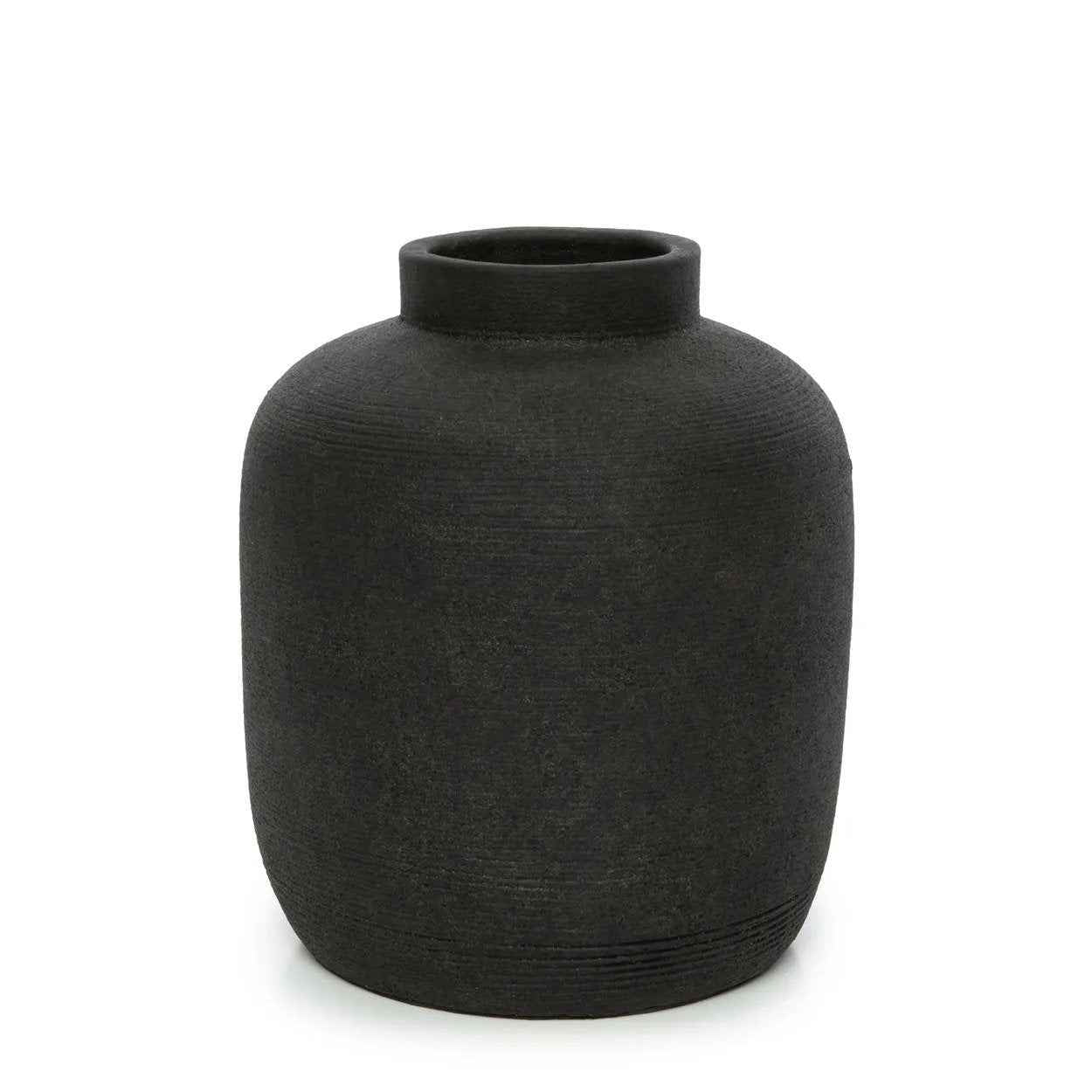 Bambua Peaky vaso nero L terracotta