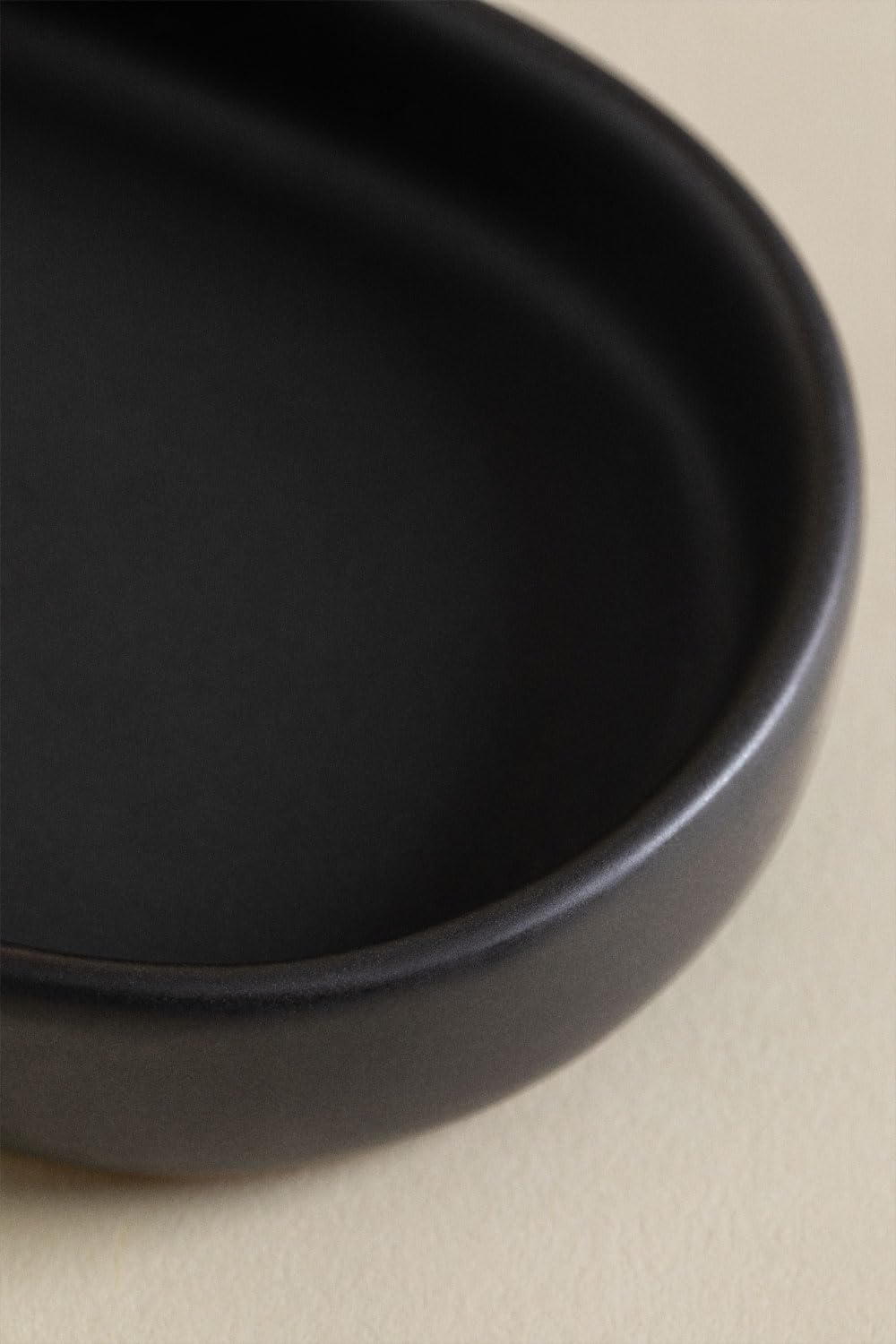 Sklum Pierk portasapone ceramica nero ovale