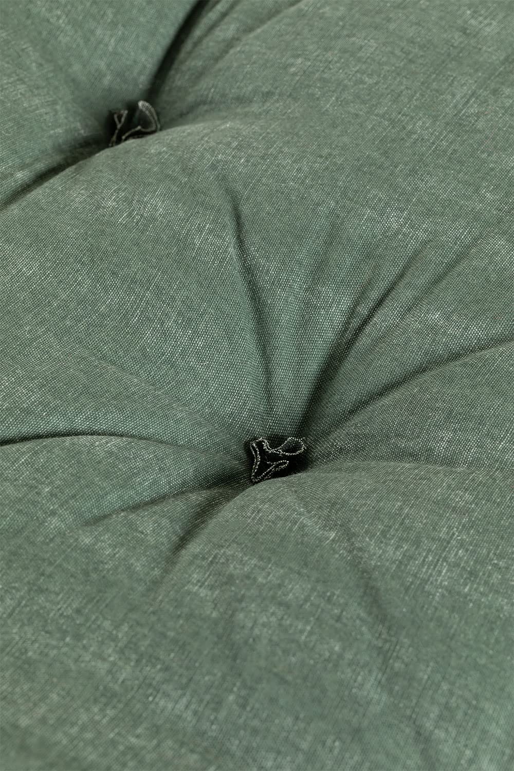 Sklum Dhel pouf divano verde eter cotone