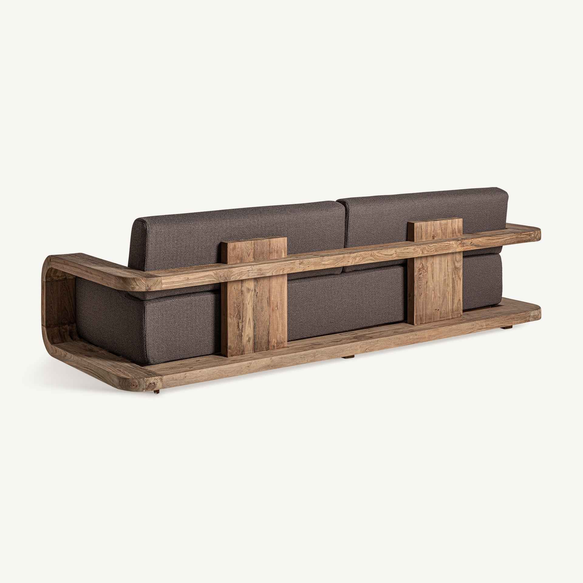 Bambua Corba Divano Esterno Teak Taupe