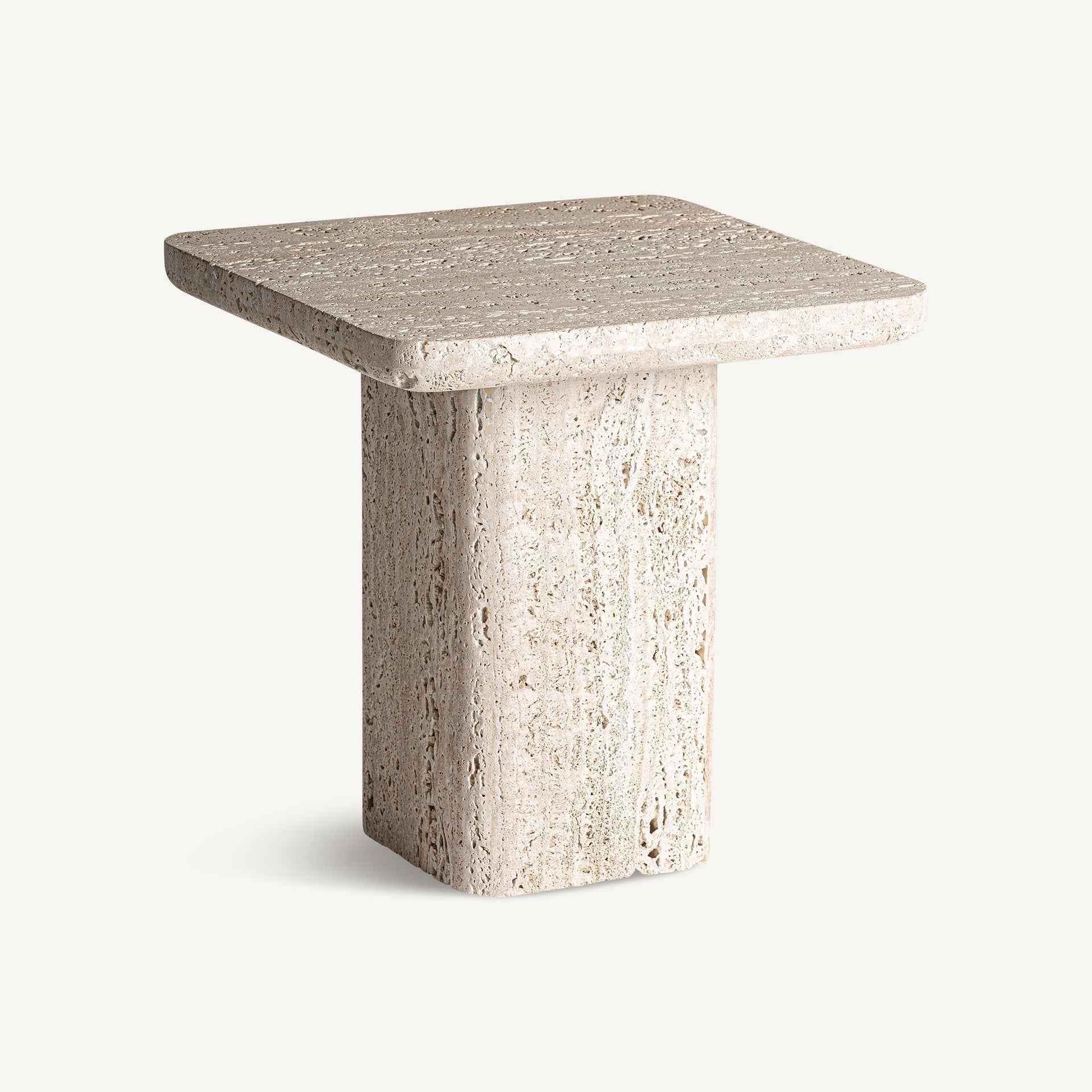 Bambua Theuville tavolino travertino beige
