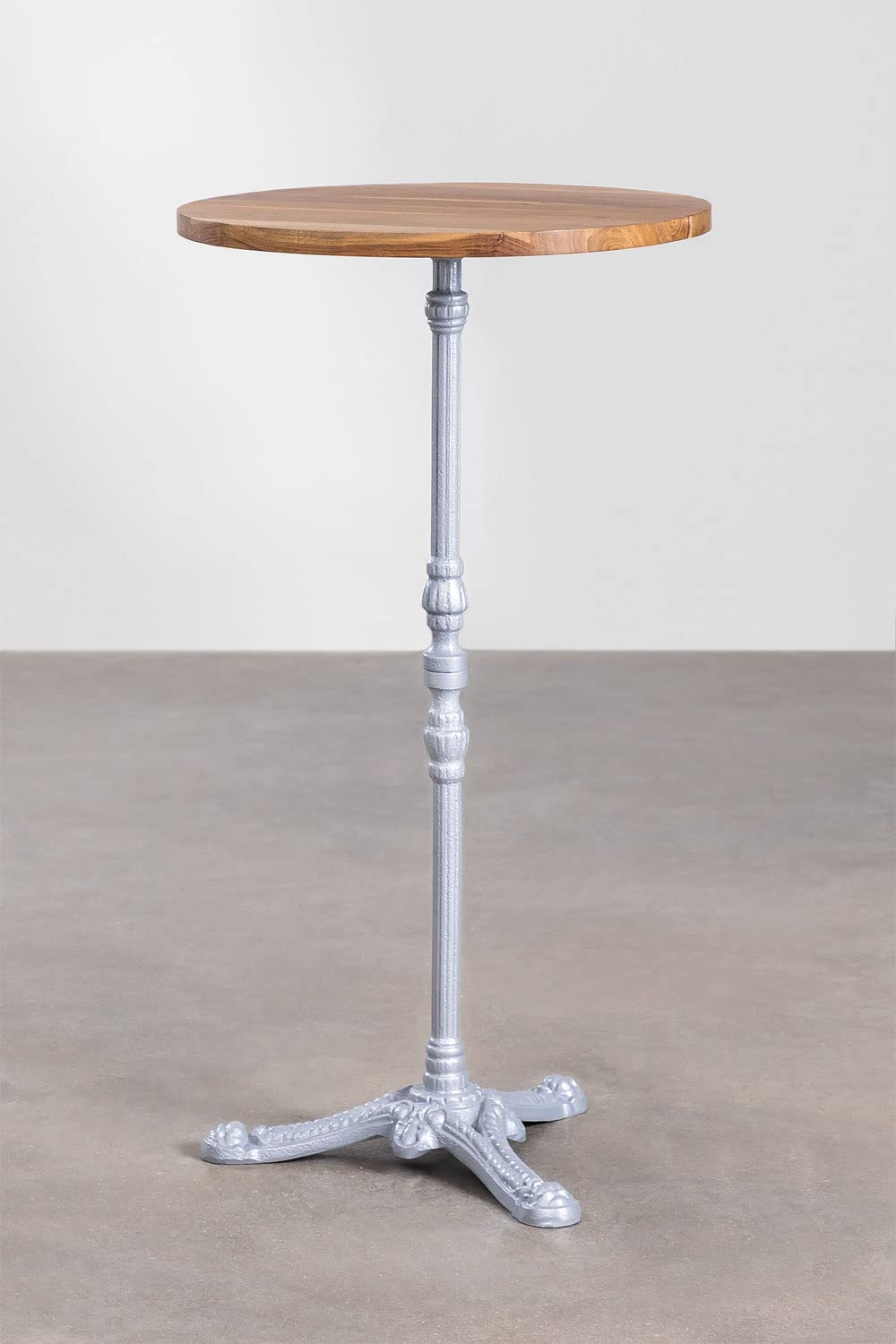 Sklum Vienna Grigio Tavolo Alto Rotondo 60 cm
