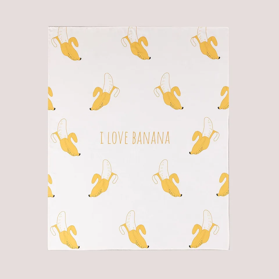 Sklum Fruitti Banana pareo telo mare cotone 170x140