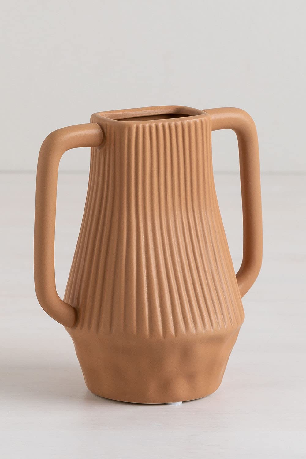 Sklum Bailey vaso ceramica arancione pesca 17 cm