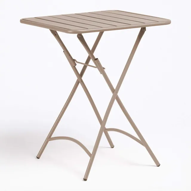 Sklum Janti Tavolo Giardino Pieghevole 60x60 cm Acciaio