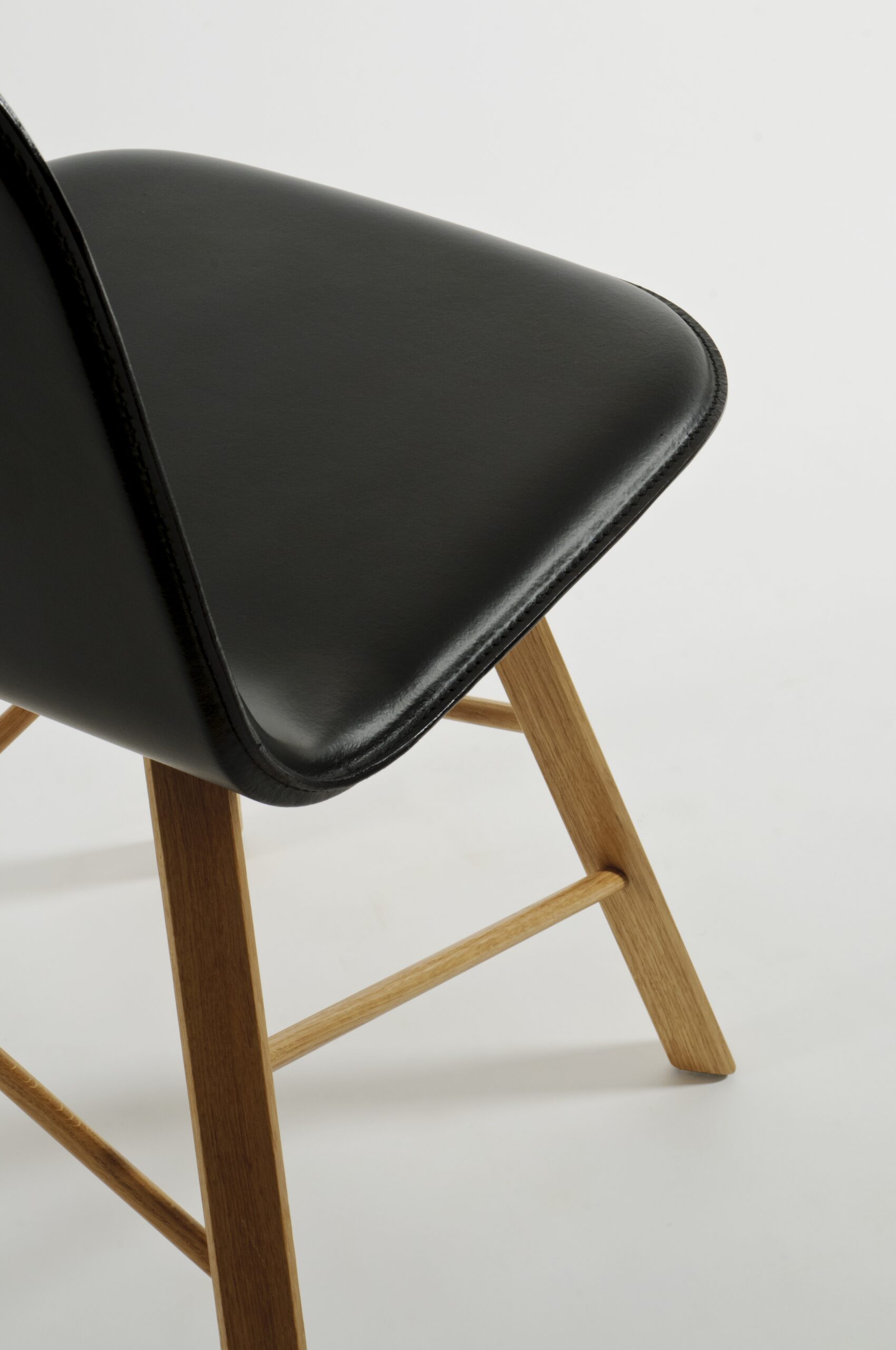 Colé Tria Simple sedia imbottita curva