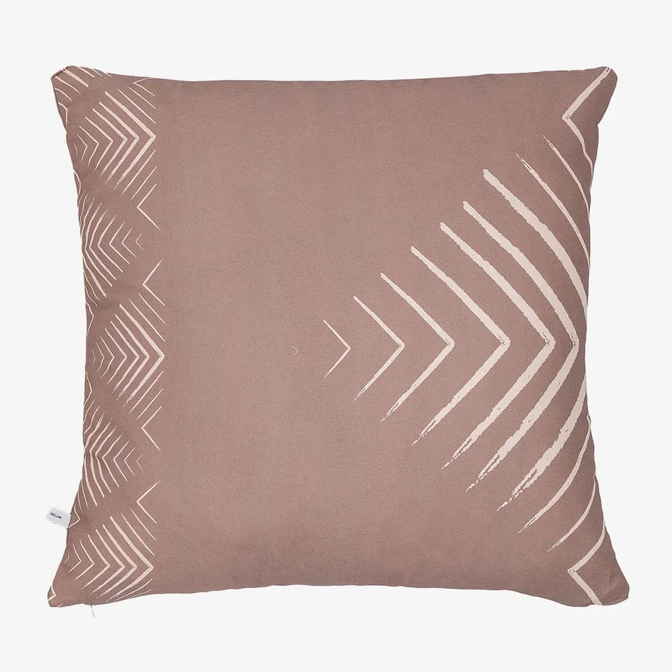 Sklum Alikas Style federa cuscino 60x60 moka cotone
