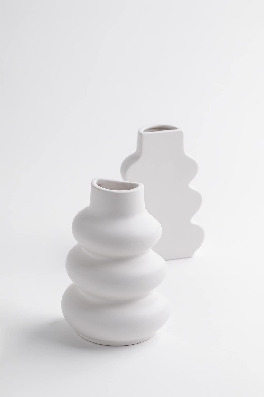 Sklum Crosby set 2 fermalibri ceramica onda opaca