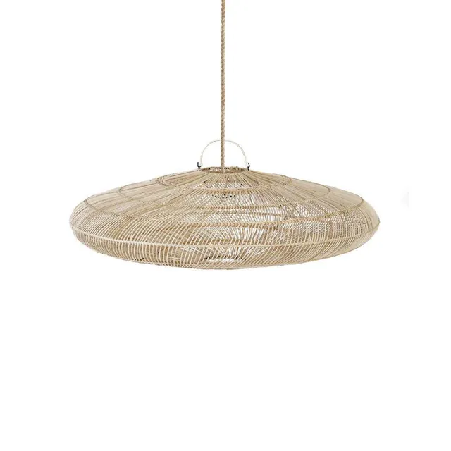 Bambua Macaron L lampadario a sospensione rattan