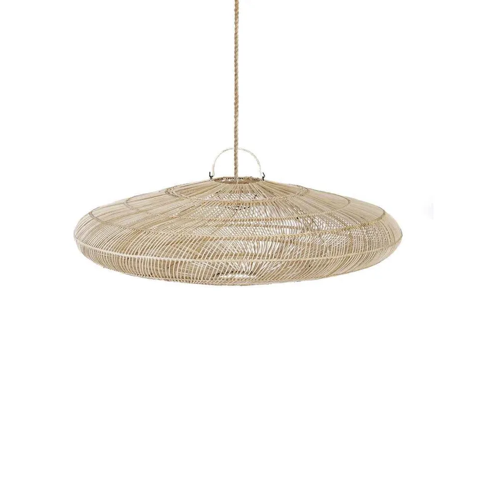 Bambua Macaron L lampadario a sospensione rattan