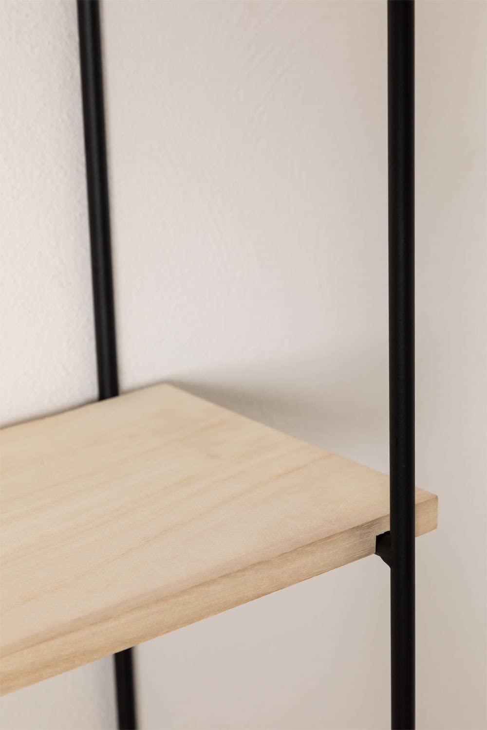 Sklum Arison Scaffale a Muro Legno e Acciaio 175 cm