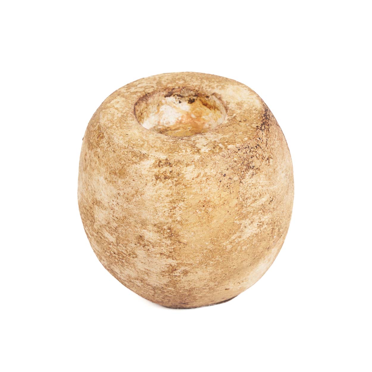 Bambua Cavestone portacandele terracotta crema