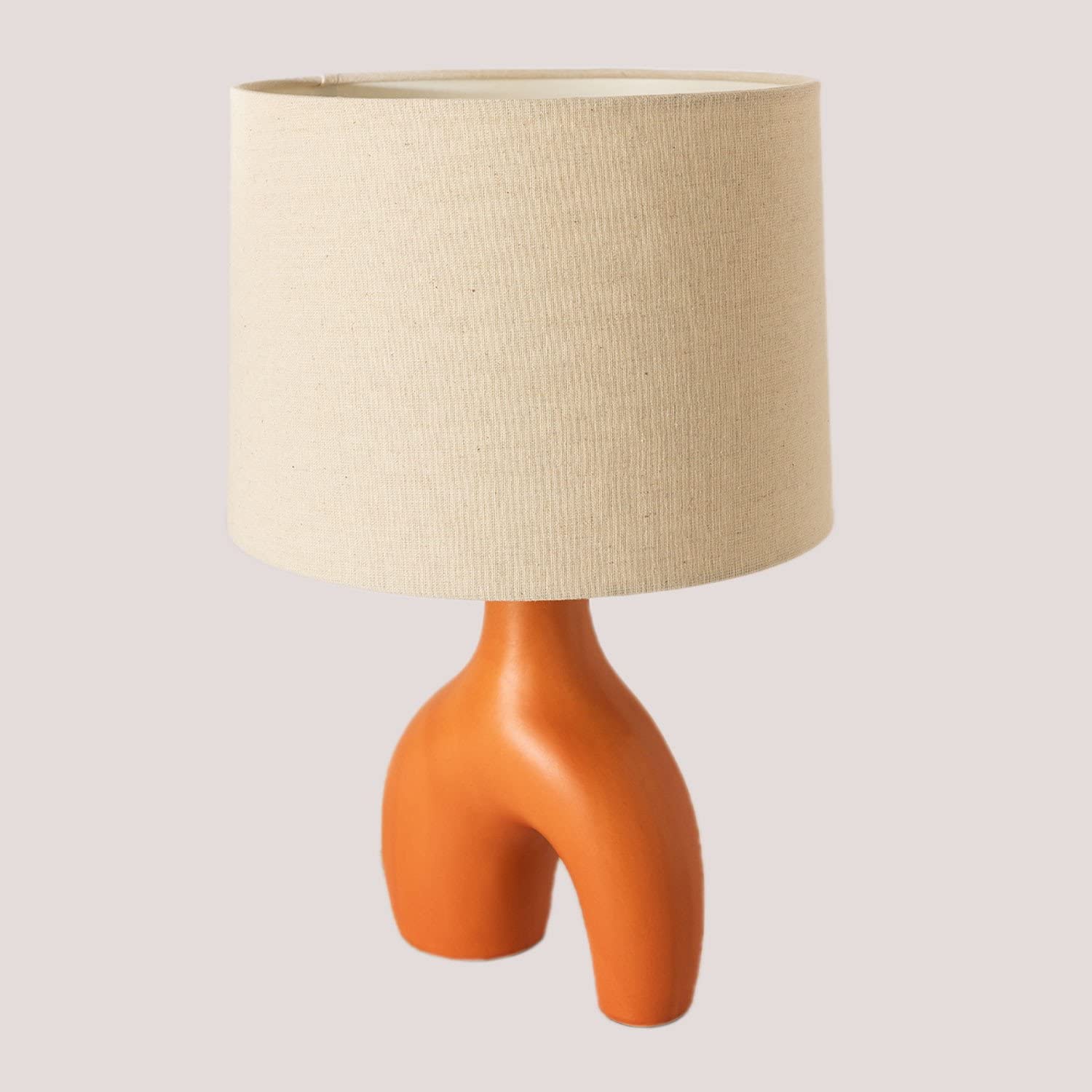 Sklum Mimba lampada tavolo ceramica rosso sienna