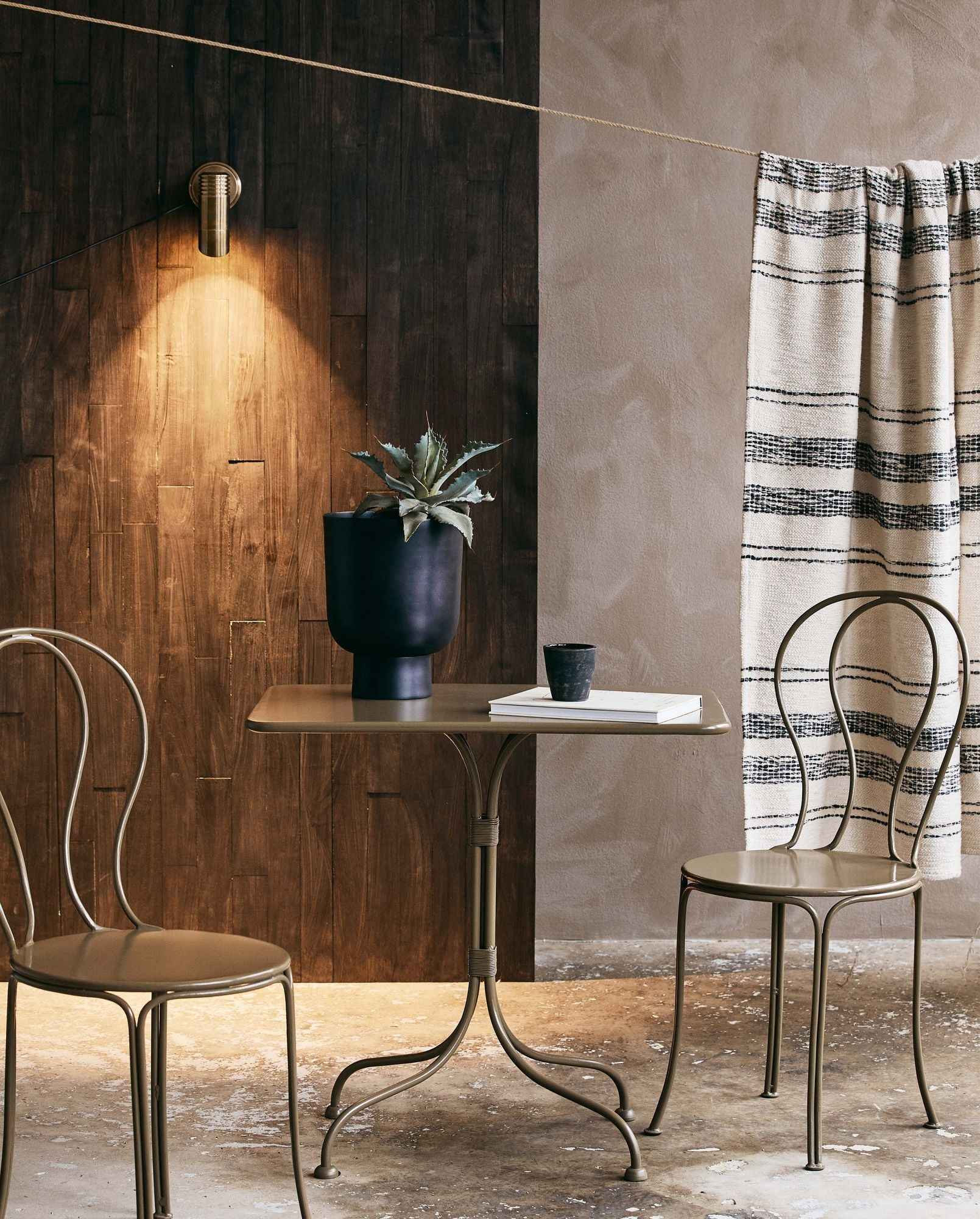 Bambua Bragi lampada parete ottone