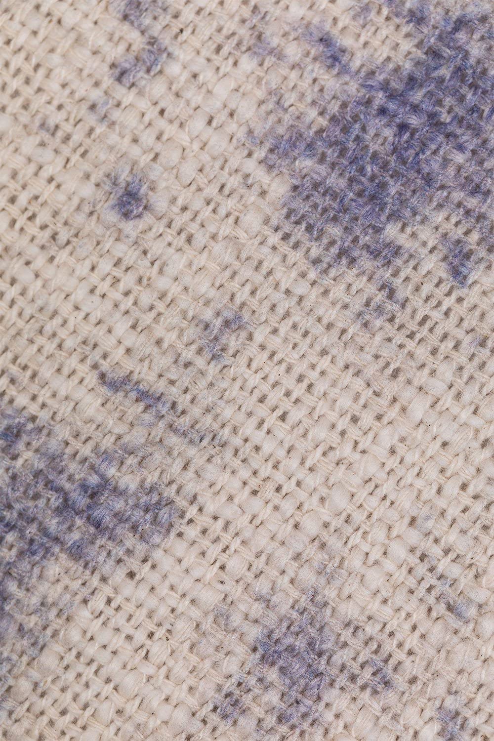 Sklum Moanda cuscino quadrato 45x45 blu cotone