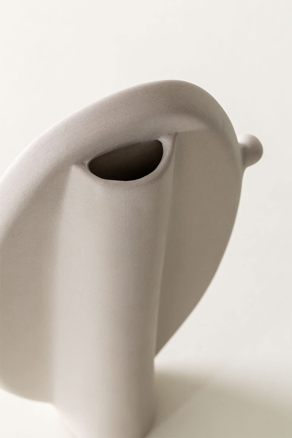Sklum Zagir vaso ceramica 24 cm profilo viso