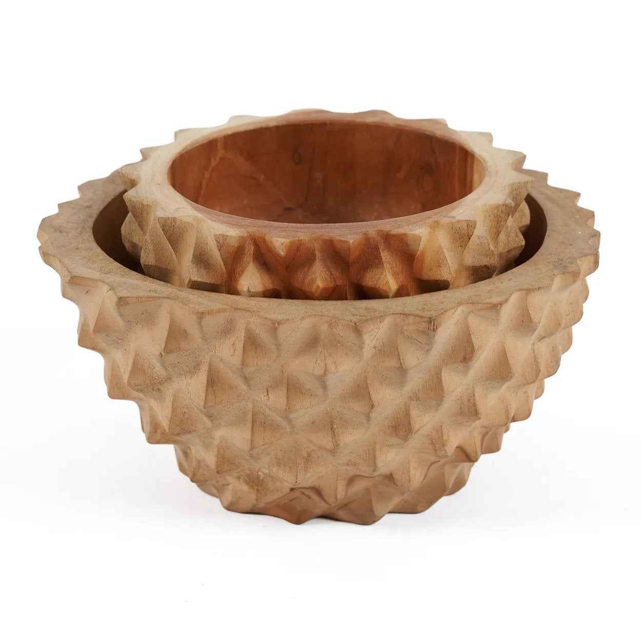 Bambua Durian Bowl ciotola M in radice di teak