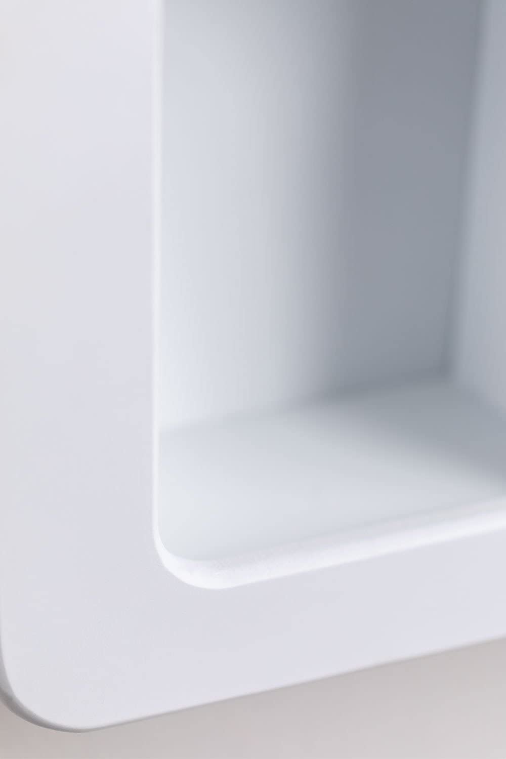 Sklum Vayla scaffale a muro in MDF bianco 60 cm