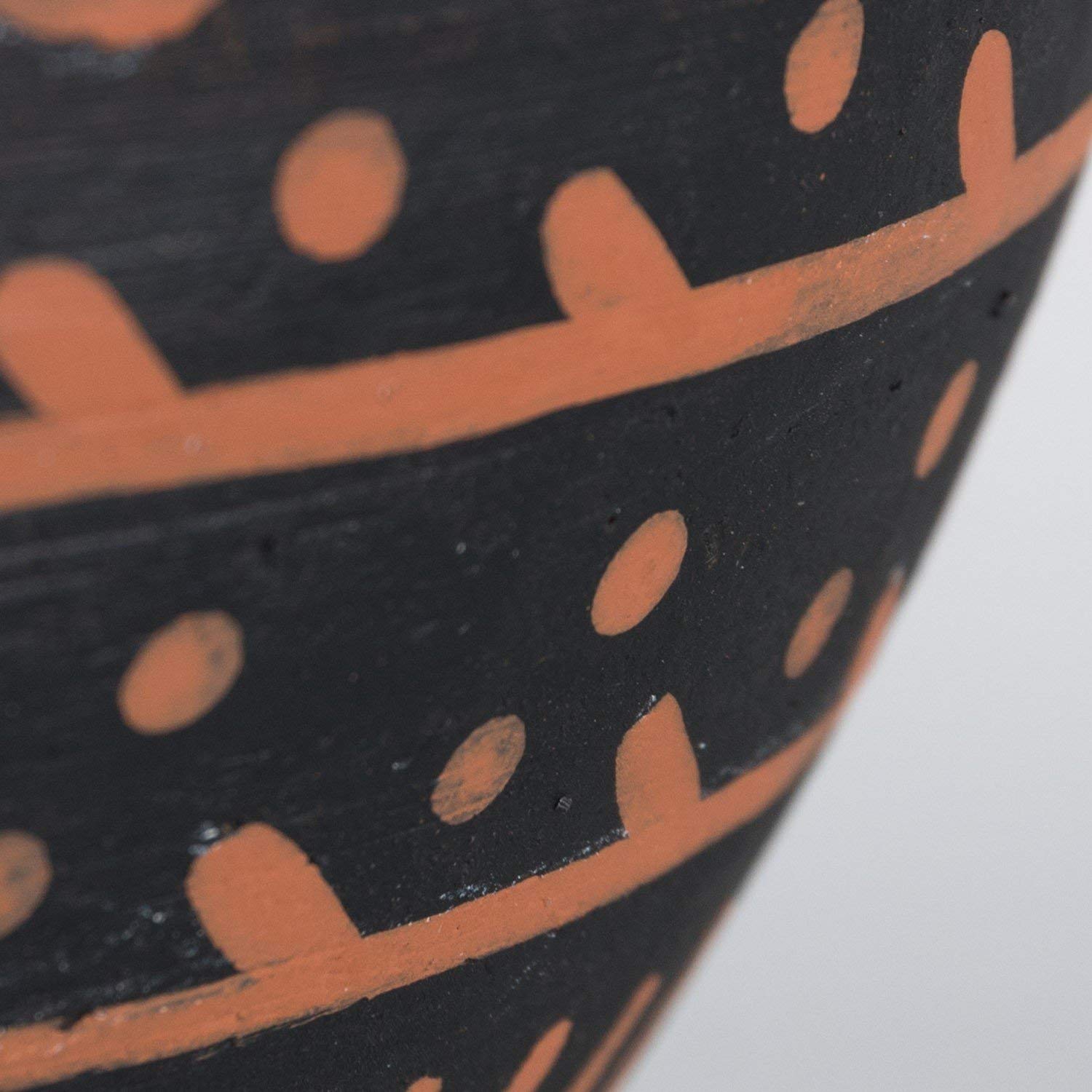 Sklum Vaza vaso in ceramica rosso argilla Ø16,5 cm