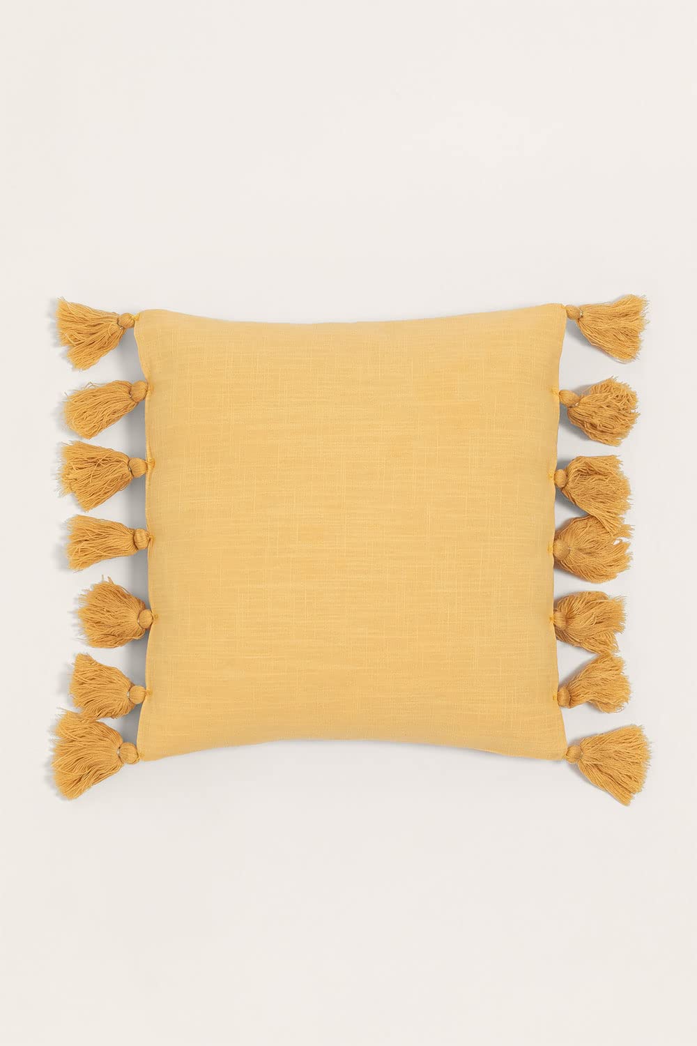 Sklum Tuis cuscino 40x40 cm giallo curry in cotone