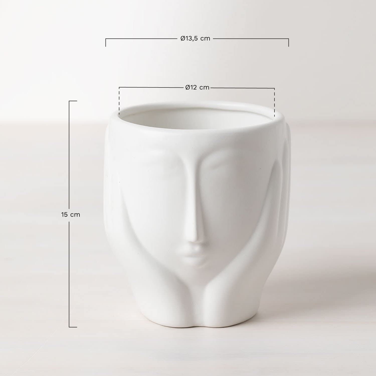 Sklum Liv vaso in ceramica 15 cm