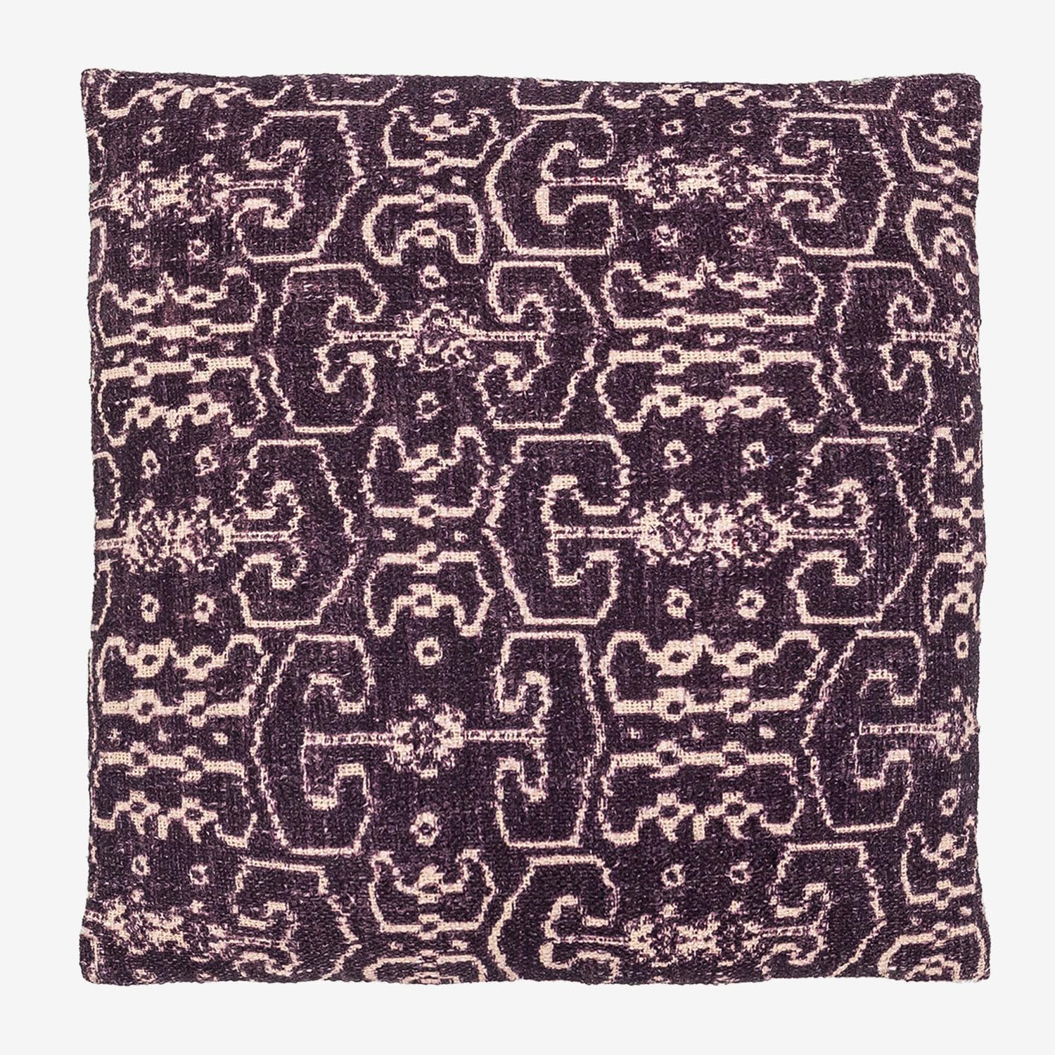 Sklum Biels Cuscino quadrato in cotone 45x45 Violetta