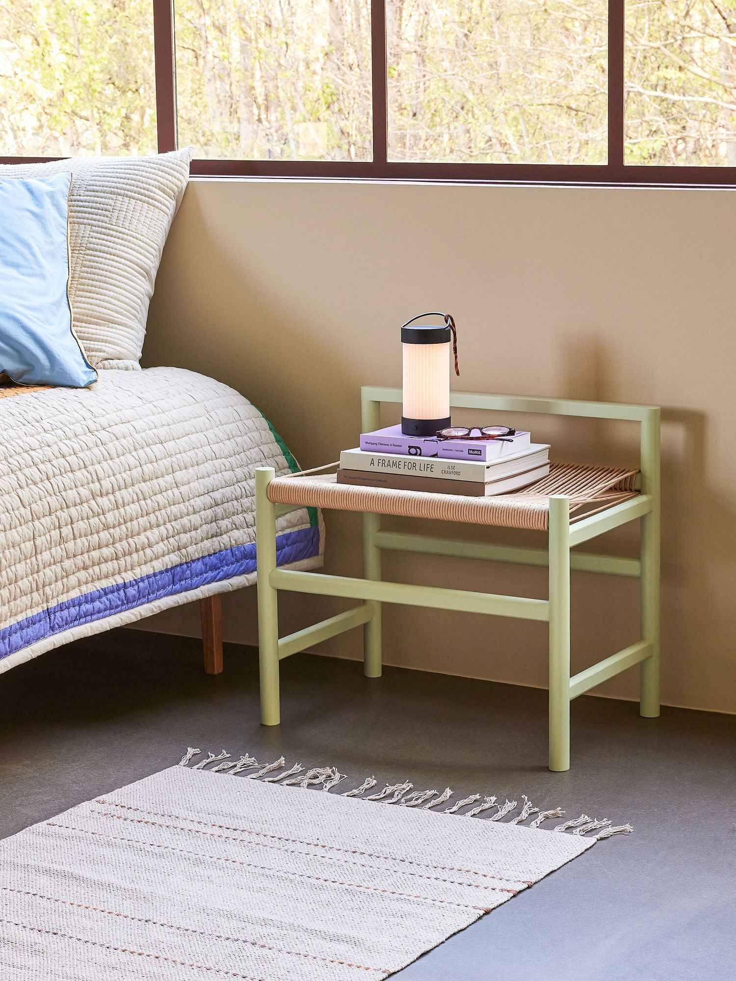Bambua Heritage Bench Small panca verde chiaro