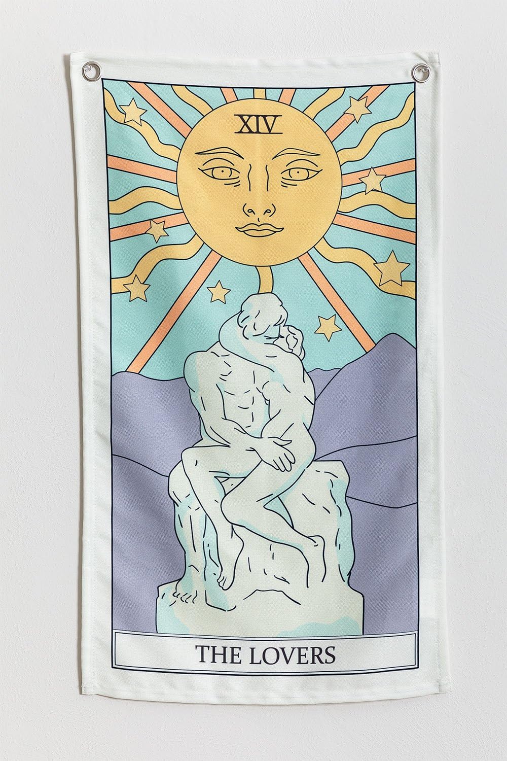 Sklum Tarot Style The Lovers arazzo poliestere 82x48