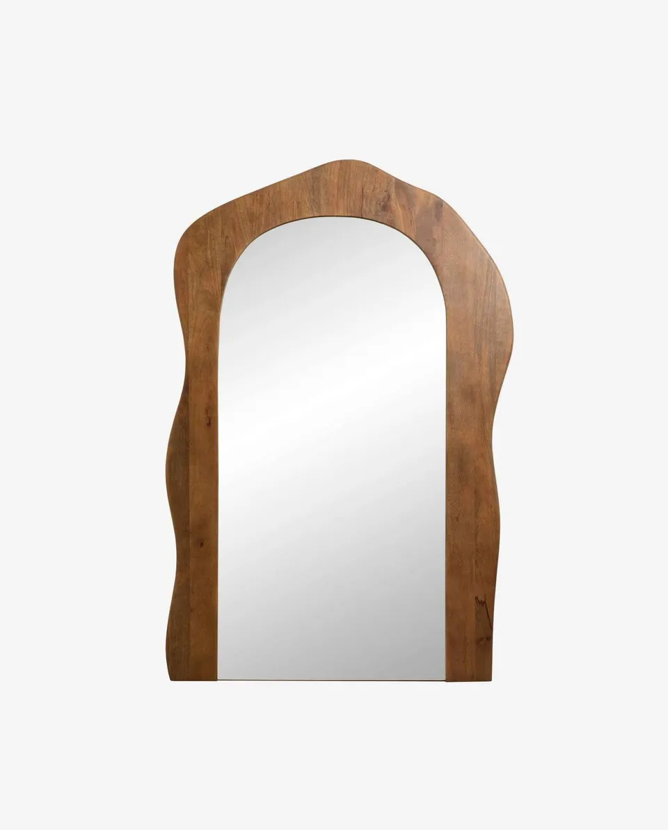 Bambua Attila specchio da terra nature legno 200 cm
