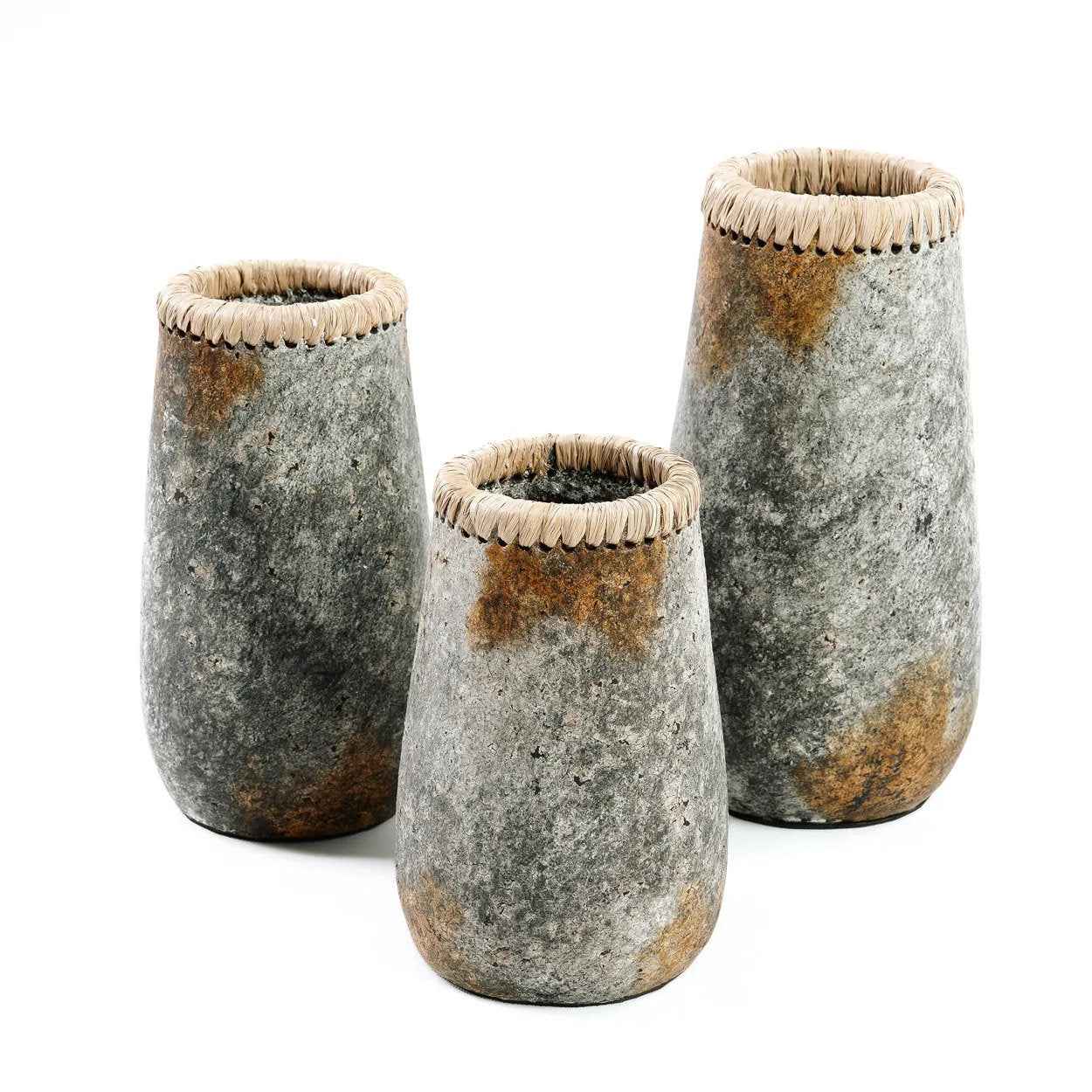 Bambua Sneaky vaso terracotta grigio M