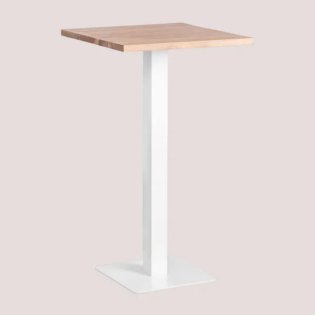 Sklum Ristretto tavolo alto da bar 60 cm bianco