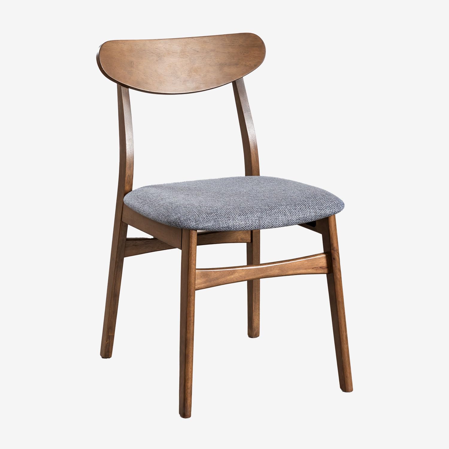 Sklum Cloda sedia da pranzo in tessuto e legno