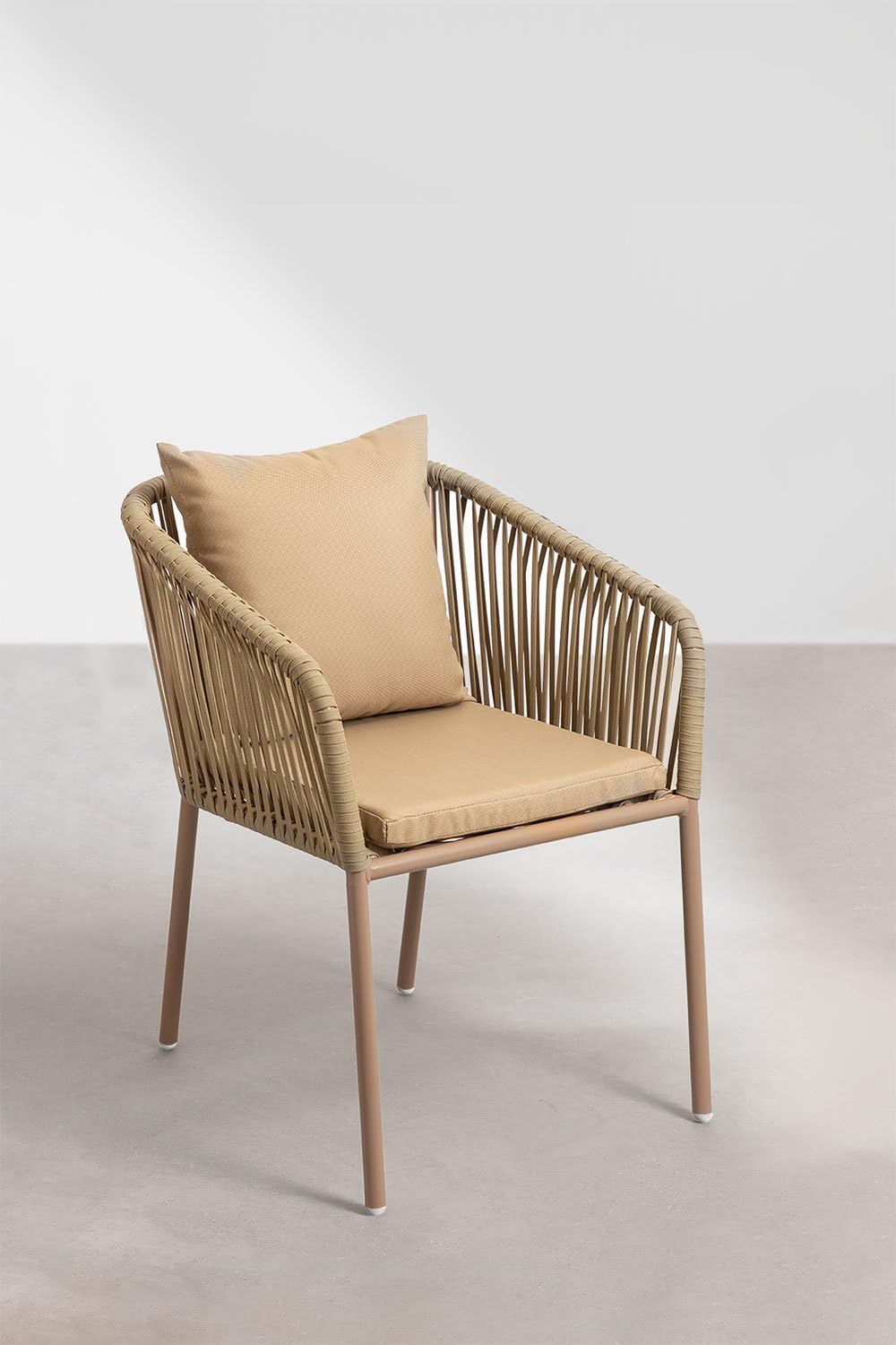 Sklum Arhiza Classic Sedia da Giardino Alluminio con Braccioli