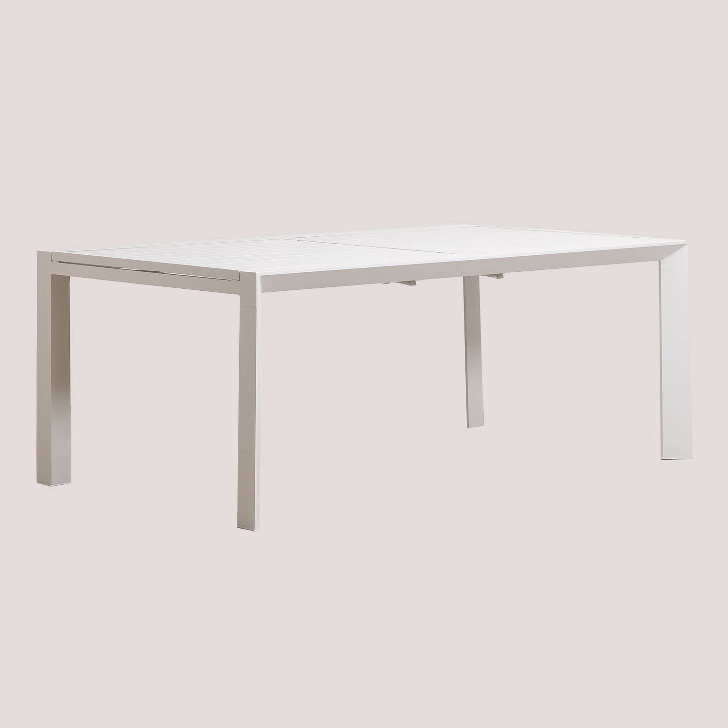 Sklum Starmi tavolo da giardino allungabile 180-240 bianco