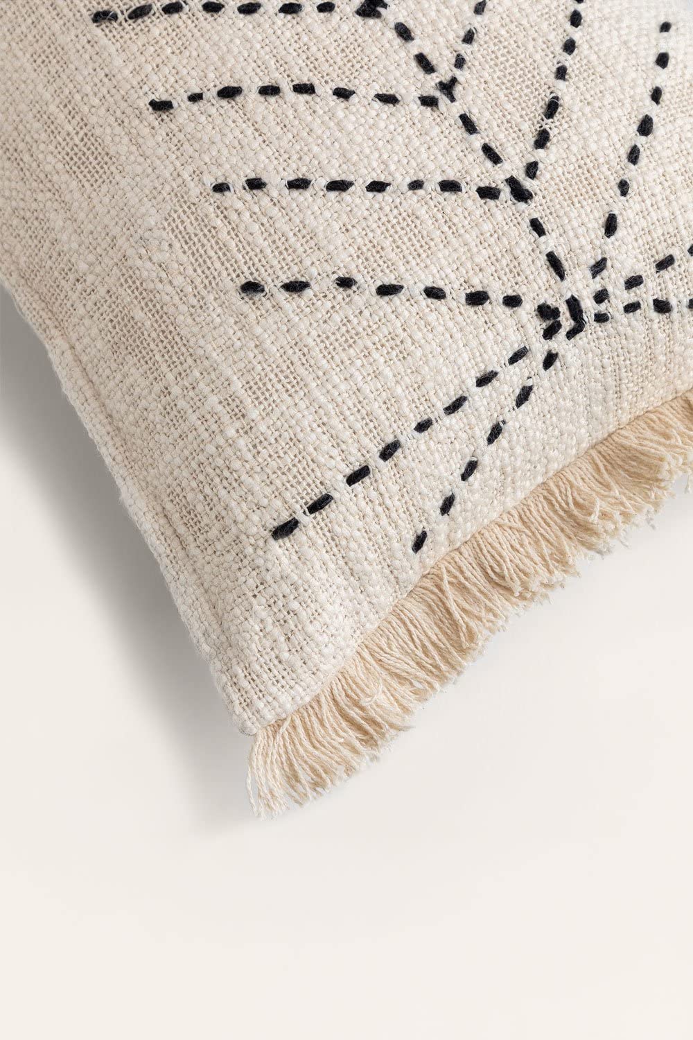 Sklum Iguatu cuscino rettangolare 30x50 cm cotone kantha