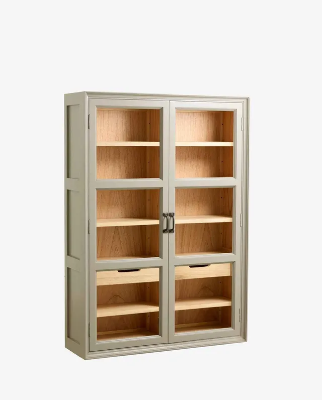 Nordal Viva pensile 2 ante in legno grigio