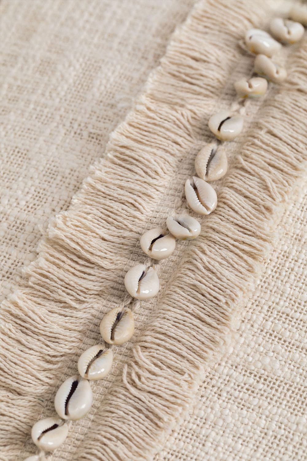 Sklum Naiba Cuscino Quadrato Cotone Juta 45x45 cm