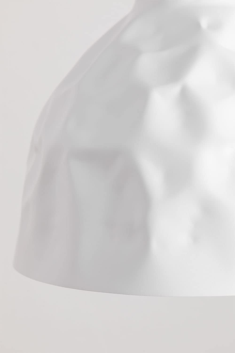 Sklum Dome lampadario bianco Ø25,5 cm interni oro