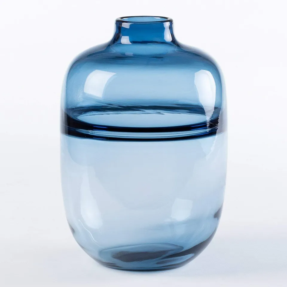 Sklum Akua vaso in vetro 15,5x25,5 cm rotondo