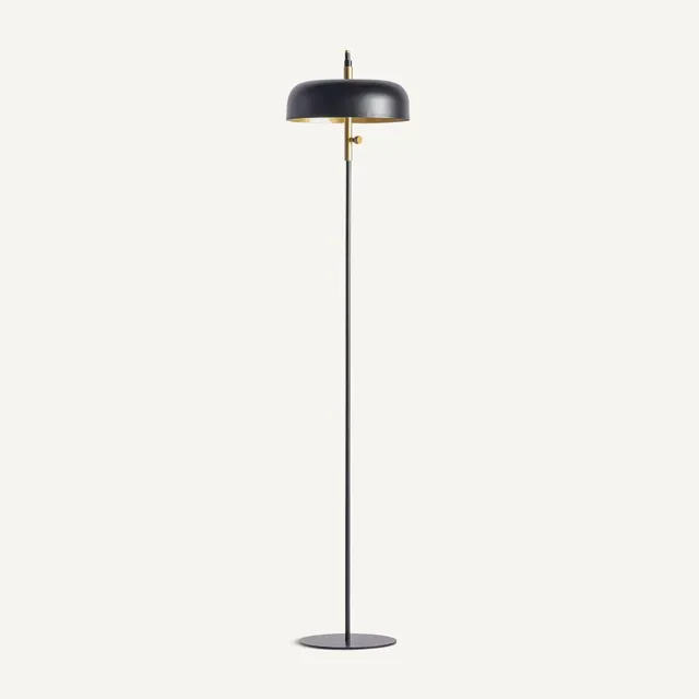 Bambua Bellini lampada da terra nero ottone