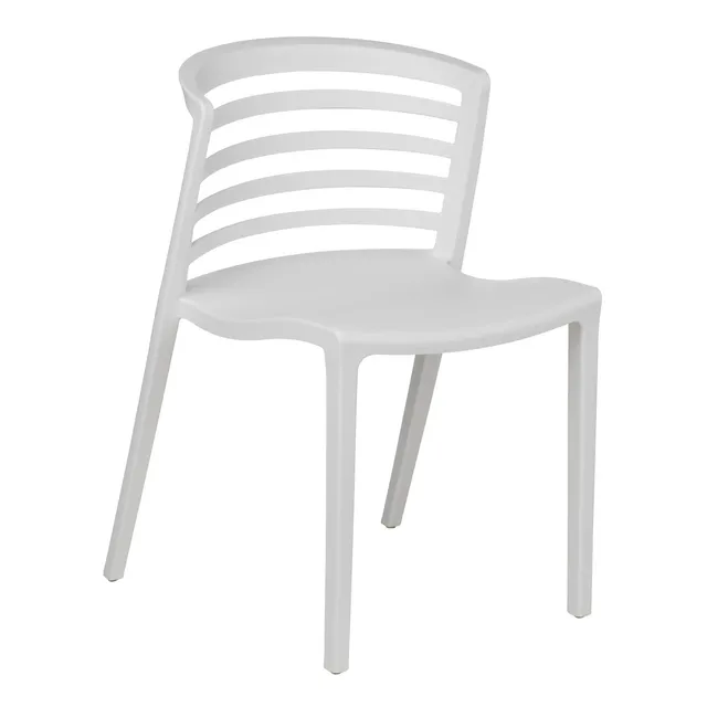 Sklum Mauz sedia giardino bianco 2 pezzi impilabile
