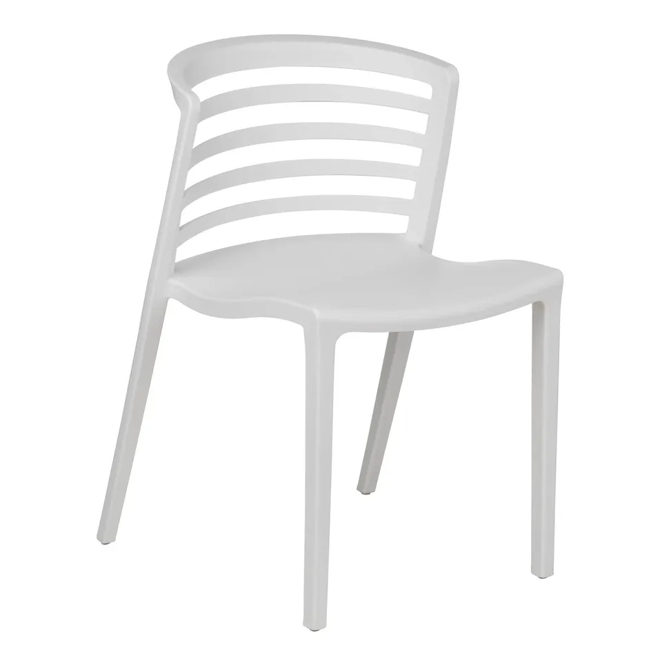 Sklum Mauz sedia giardino bianco 2 pezzi impilabile