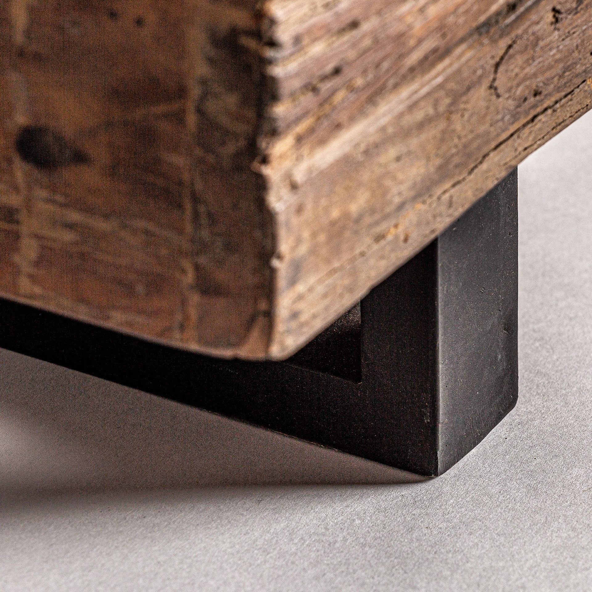 Bambua Badai Block panca legno mango ferro nero