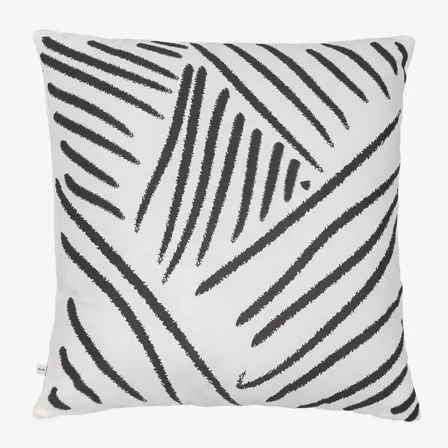 Sklum Tinga Style federa 60x60 cotone bianco zebra