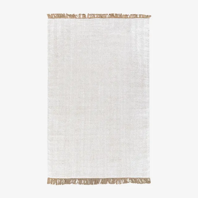 Sklum Maxandra tappeto 300x200 cm in juta zig zag