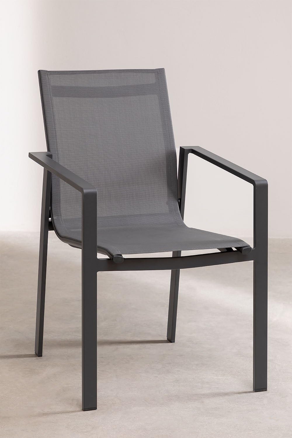 Sklum Starmi Eika set tavolo e 4 sedie giardino alluminio